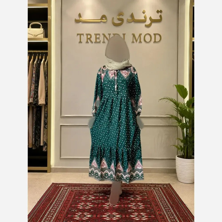 ساحلی نخی طرح توپ توپی فری سایز نرم و راحت
