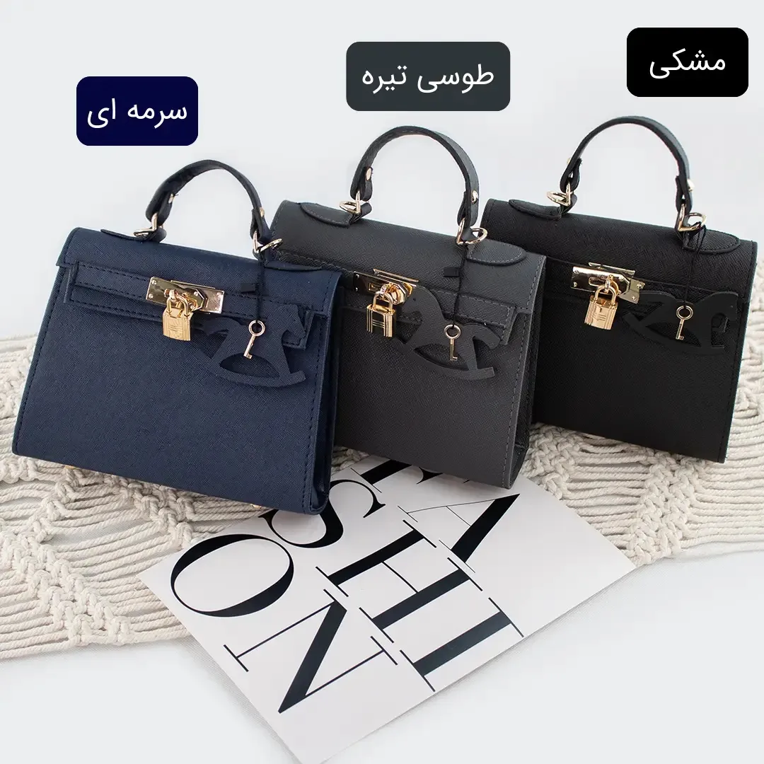 کیف پاسپورتی چرم مصنوعی زنانه روزمره با بند بلند