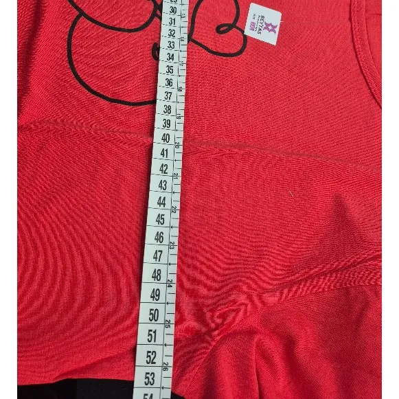 ست تیشرت و شلوار نخی طرح آلبالو برند Beytas سایزبندی XL,2XL,3XL راحتی روزمره
